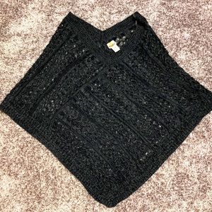 Poncho sweater